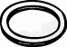 Fonos 81034 — Gasket, exhaust pipe