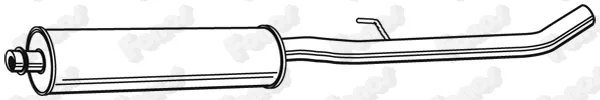 Fonos 613760 — Centre Muffler