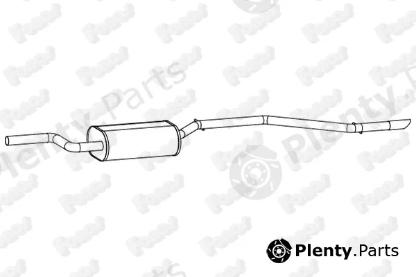 Fonos 24337 — Rear Muffler
