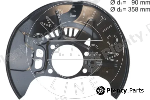 AIC 58812 — Splash Guard, brake disc Original AIC Quality