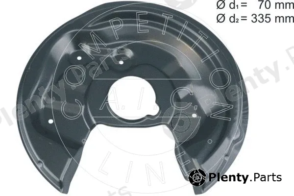 AIC 57842 — Splash Guard, brake disc Original AIC Quality