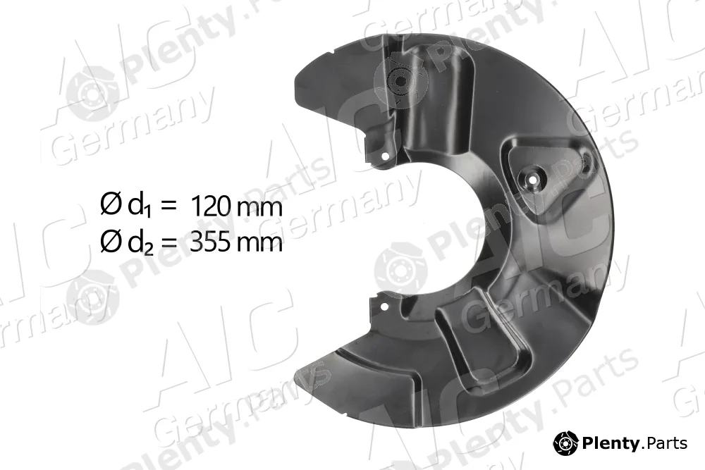 AIC 56165 — Splash Guard, brake disc Original AIC Quality