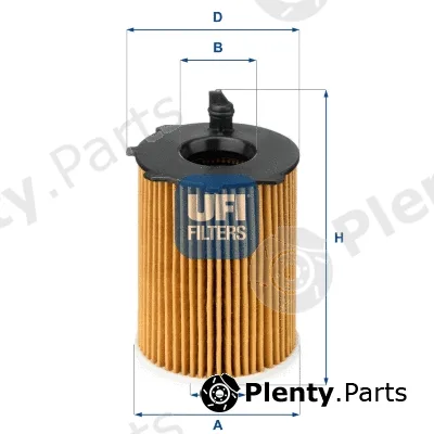 UFI 25.037.00 — Oil Filter