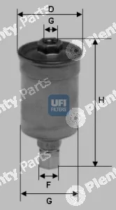 UFI 31.511.00 — Fuel Filter