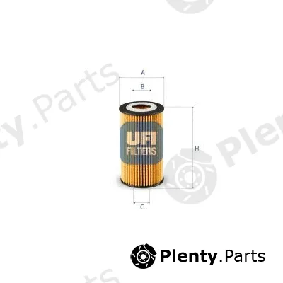 UFI 25.249.00 — Oil Filter