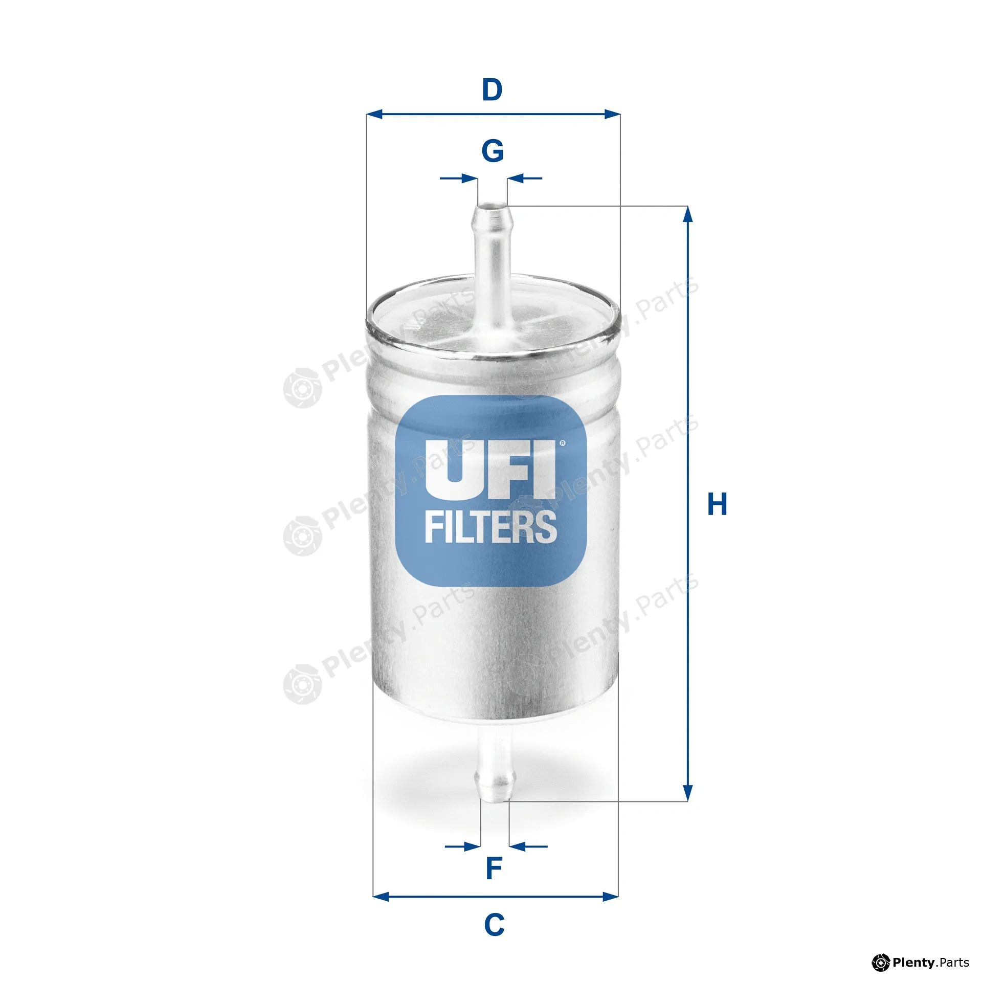 UFI 31.611.00 — Fuel Filter