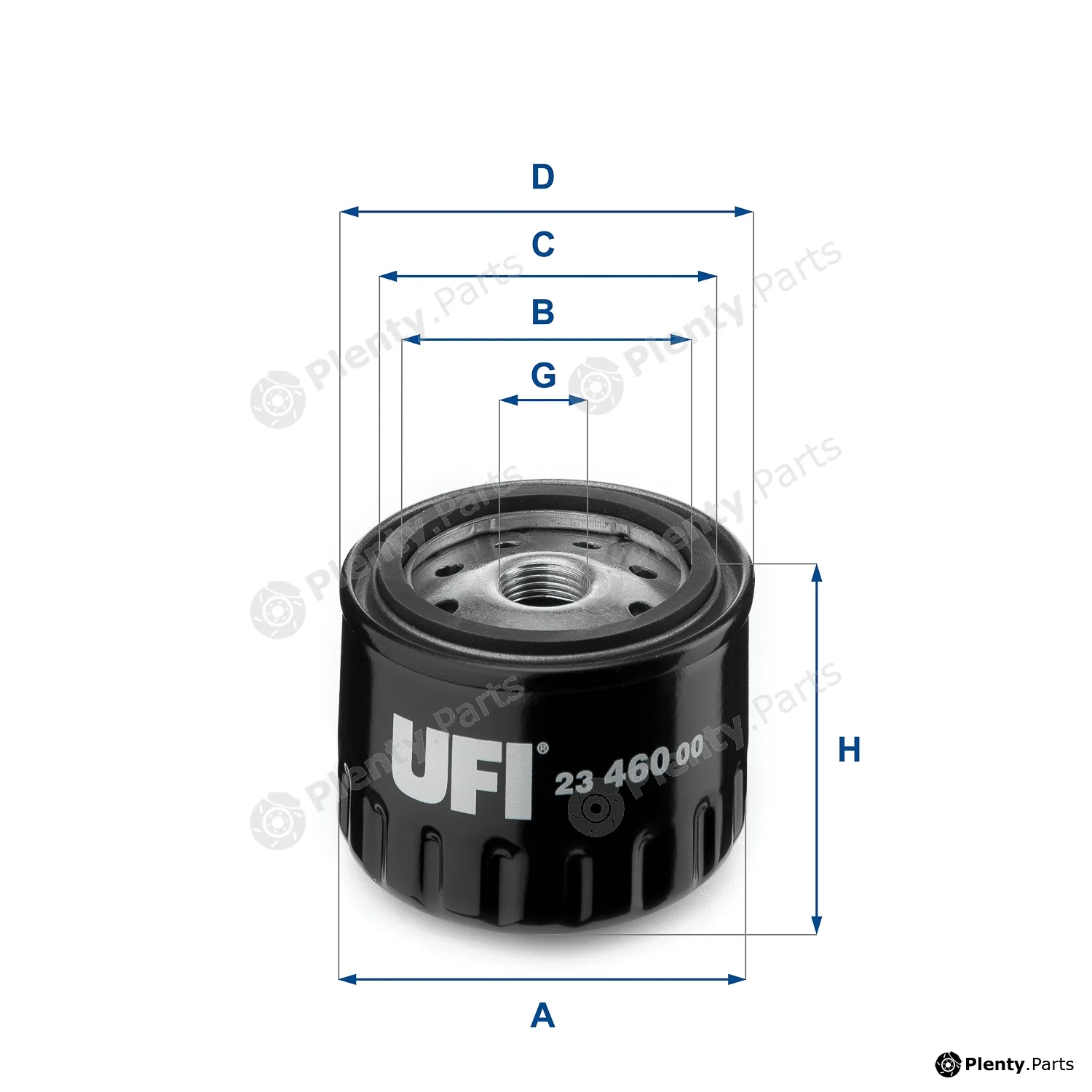 UFI 23.460.00 — Oil Filter