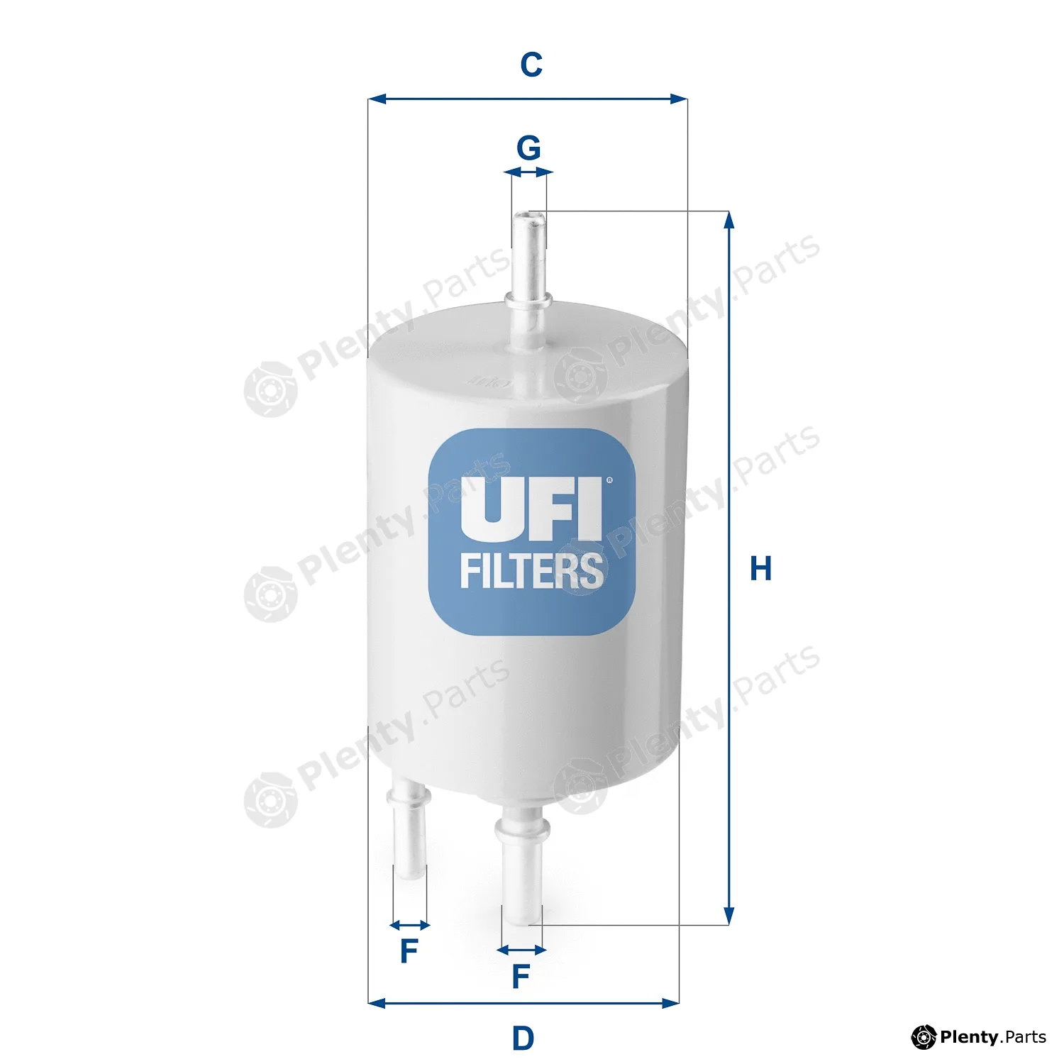UFI 31.854.00 — Fuel Filter