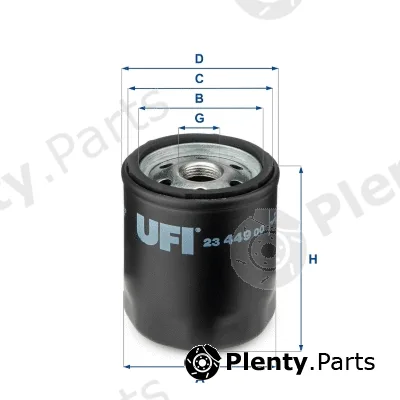 UFI 23.449.00 — Oil Filter
