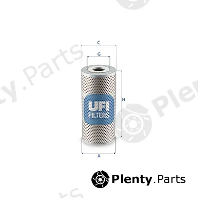 UFI 25.672.00 — Filter, operating hydraulics