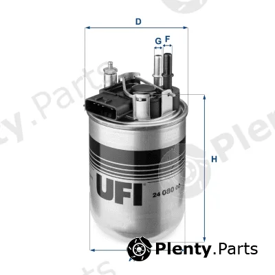 UFI 24.080.00 — Fuel Filter