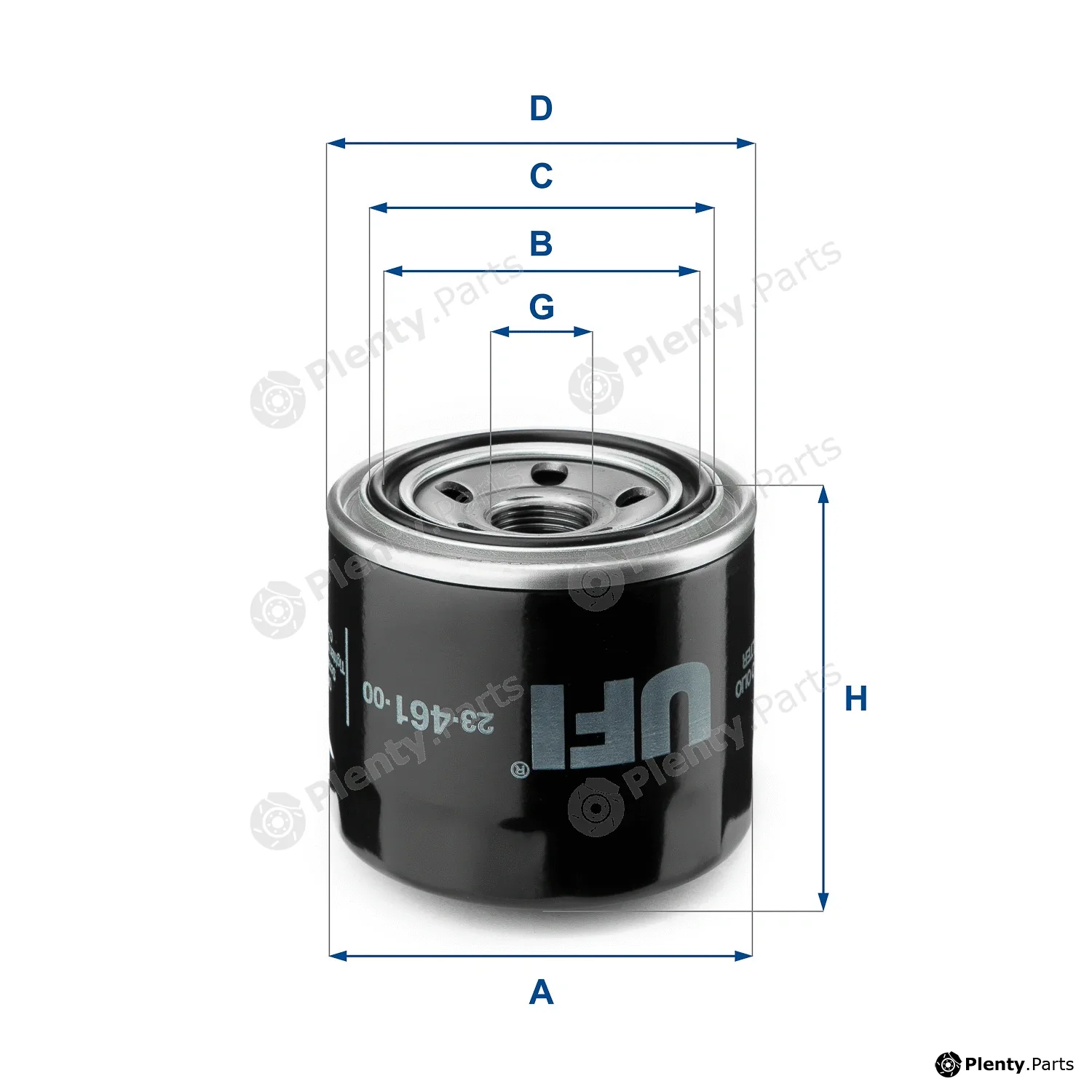 UFI 23.461.00 — Oil Filter