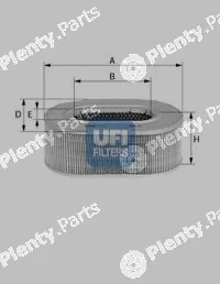 UFI 27.580.00 — Air Filter