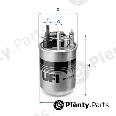 UFI 24.080.01 — Fuel Filter