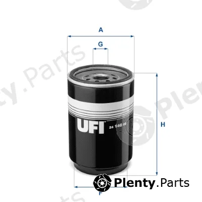 UFI 24.146.00 — Fuel Filter