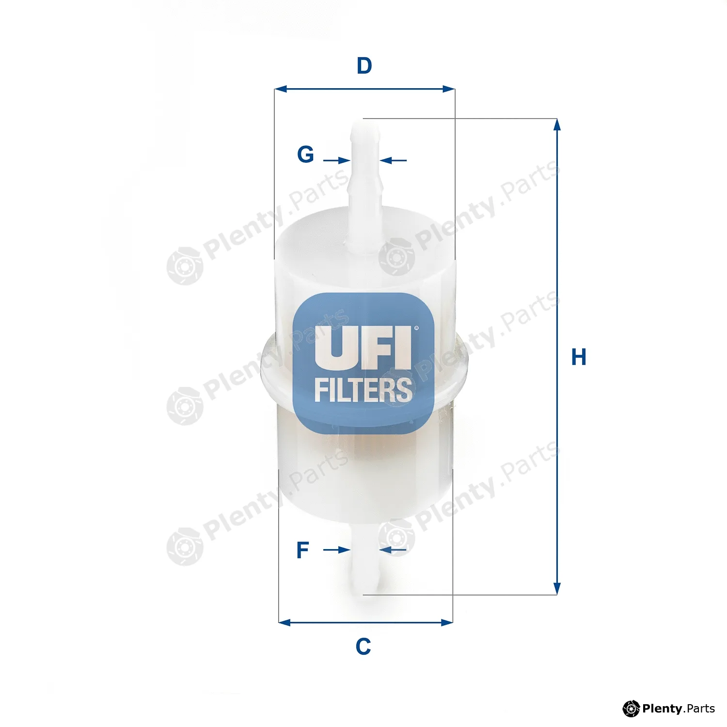 UFI 31.001.00 — Fuel Filter