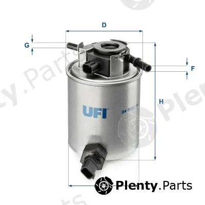 UFI 24.020.01 — Fuel Filter