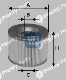 UFI 25.471.00 — Oil Filter