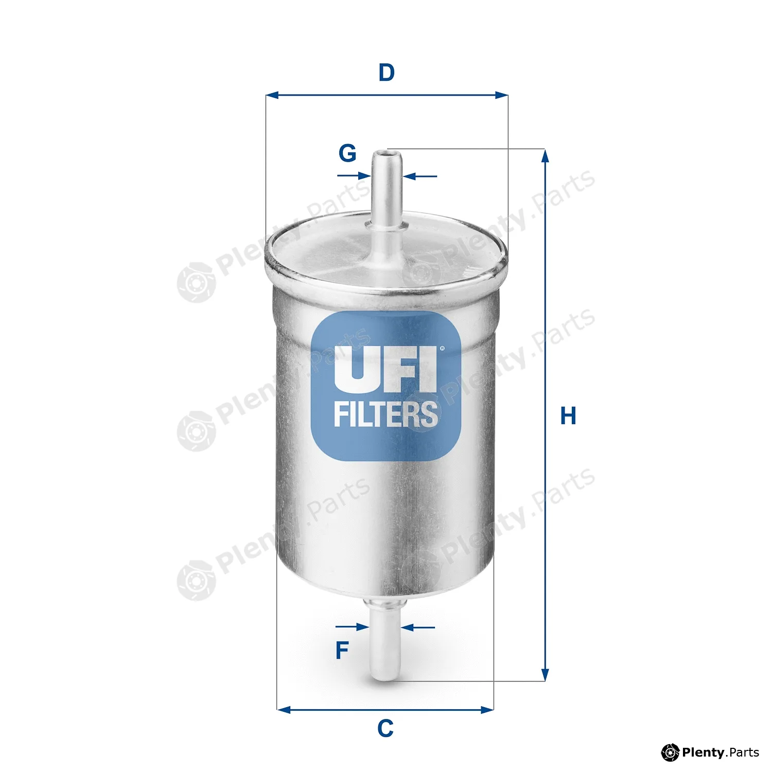 UFI 31.710.00 — Fuel Filter
