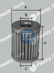 UFI 46.006.00 — Fuel Filter