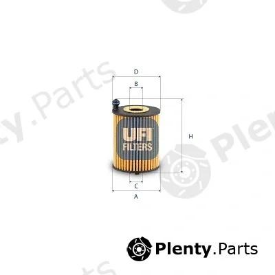 UFI 25.253.00 — Oil Filter