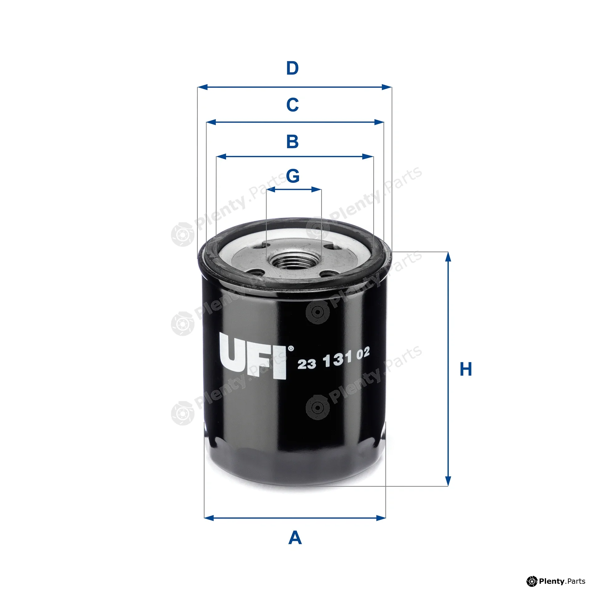 UFI 23.131.02 — Oil Filter