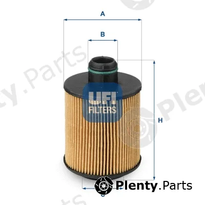 UFI 25.061.00 — Oil Filter