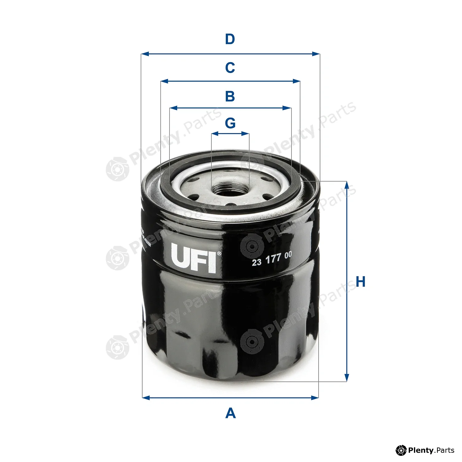 UFI 23.177.00 — Oil Filter