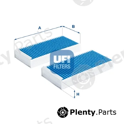 UFI 34.279.00 — Filter, cabin air