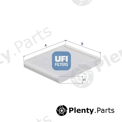 UFI 53.588.00 — Filter, cabin air