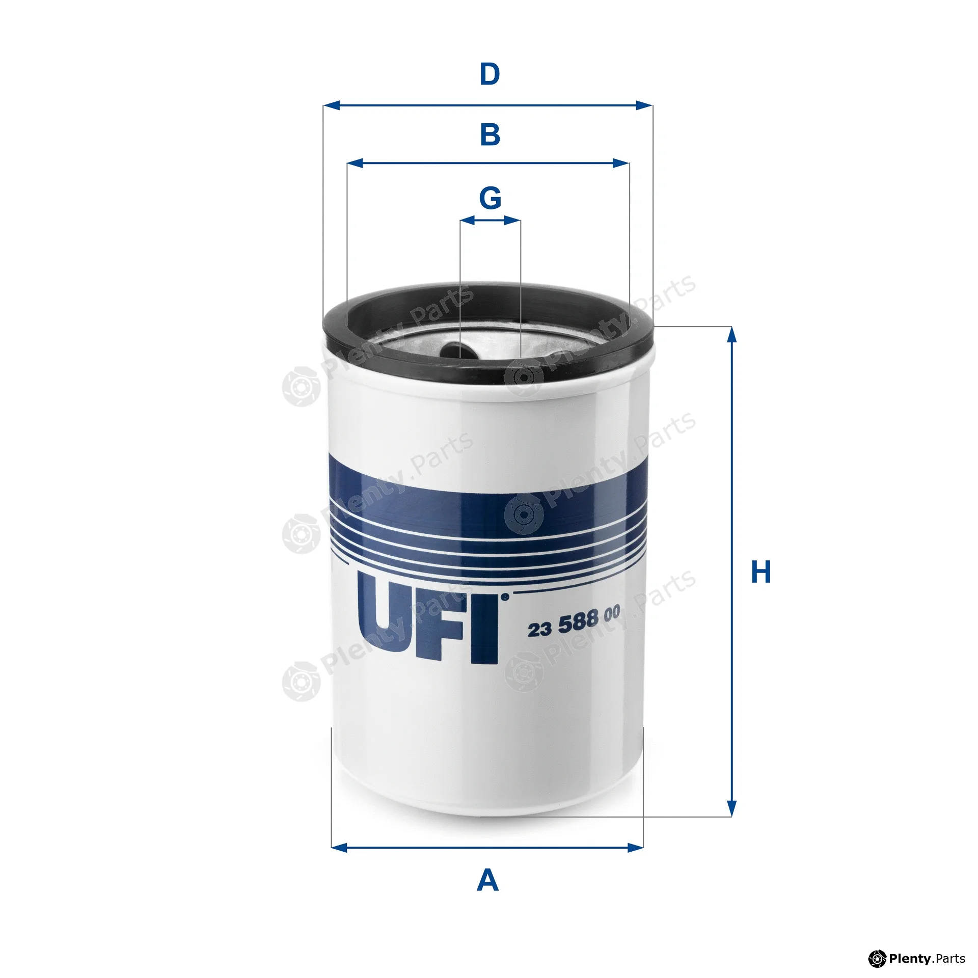 UFI 23.588.00 — Oil Filter