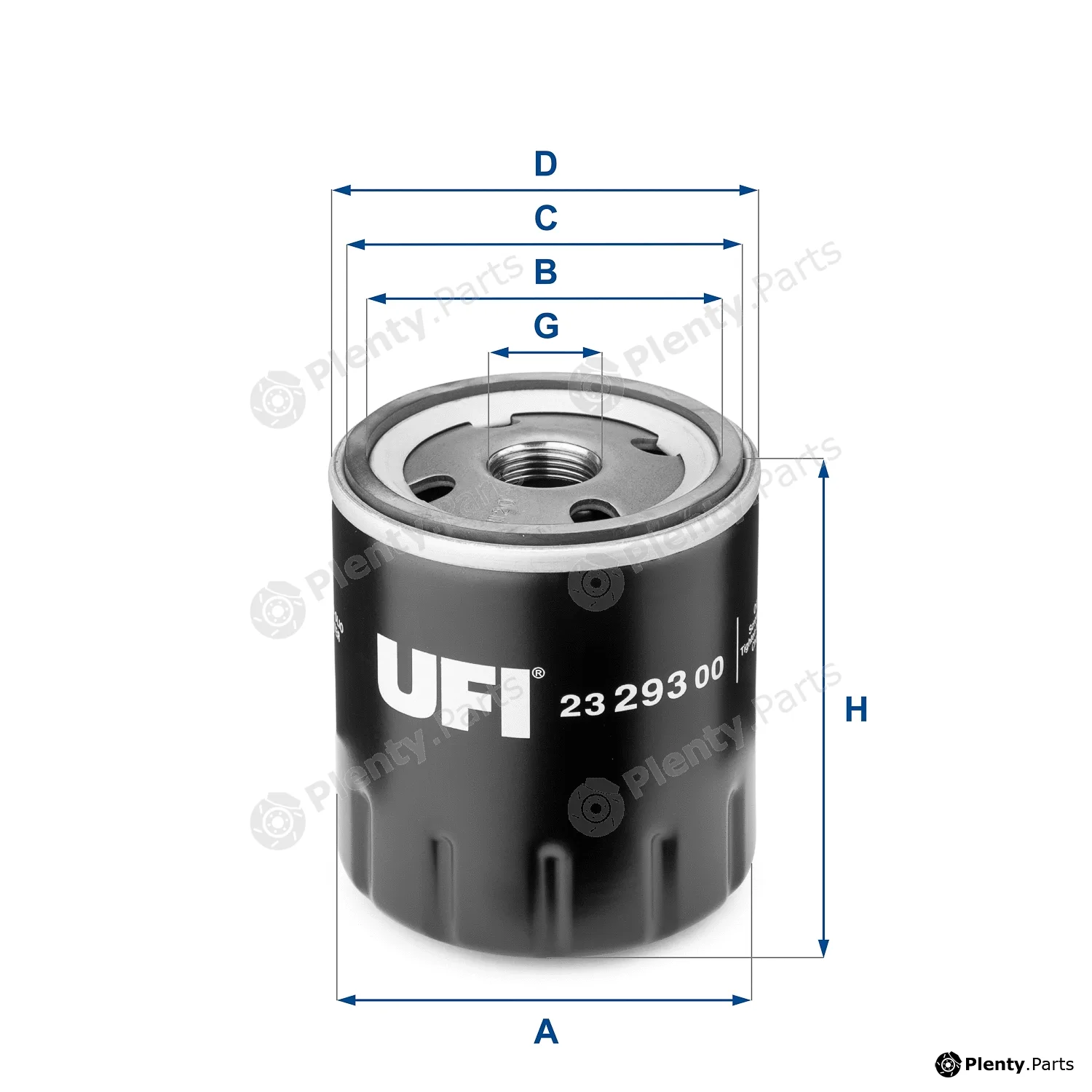UFI 23.293.00 — Oil Filter
