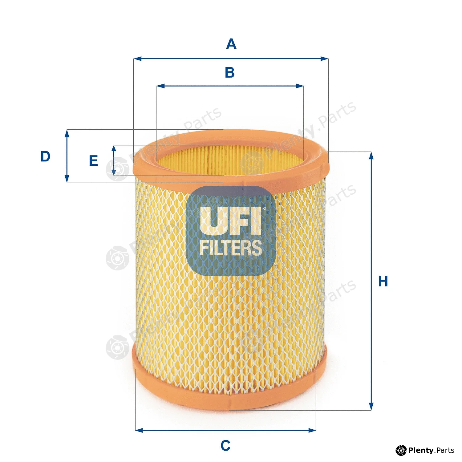 UFI 27.196.00 — Air Filter