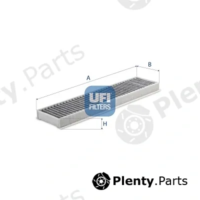 UFI 54.137.00 — Filter, cabin air