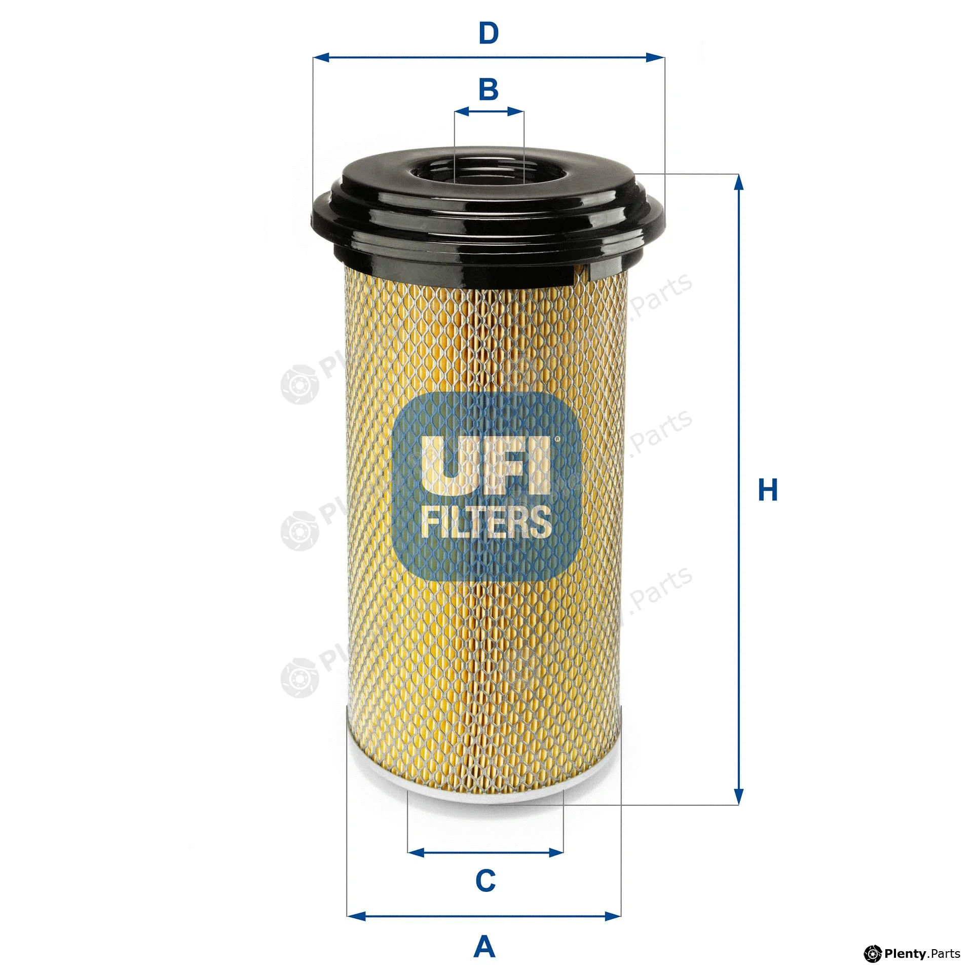 UFI 27.889.00 — Air Filter