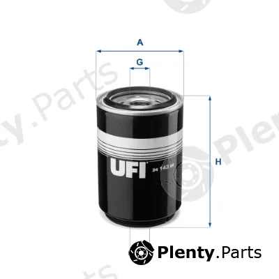 UFI 24.143.00 — Fuel Filter