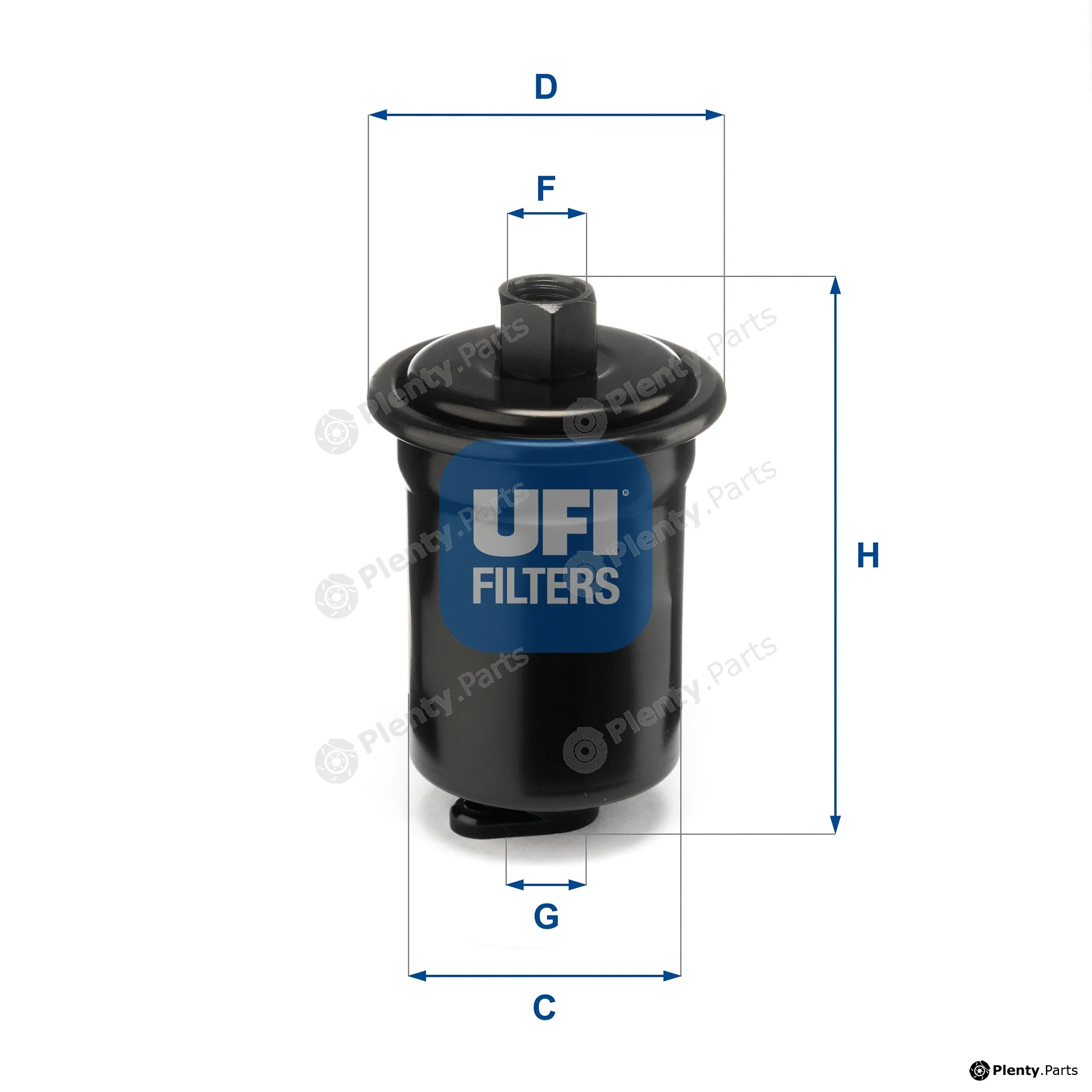UFI 31.712.00 — Fuel Filter