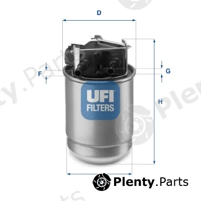 UFI 55.517.00 — Fuel Filter