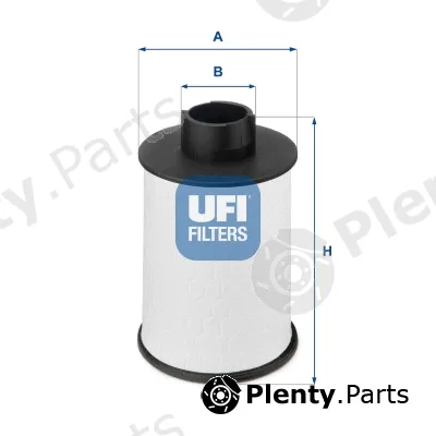 UFI 60.H2O.00 — Fuel Filter