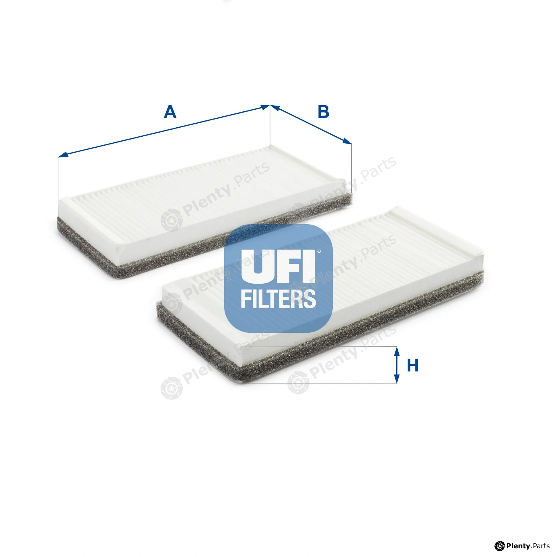 UFI 53.005.00 — Filter, cabin air