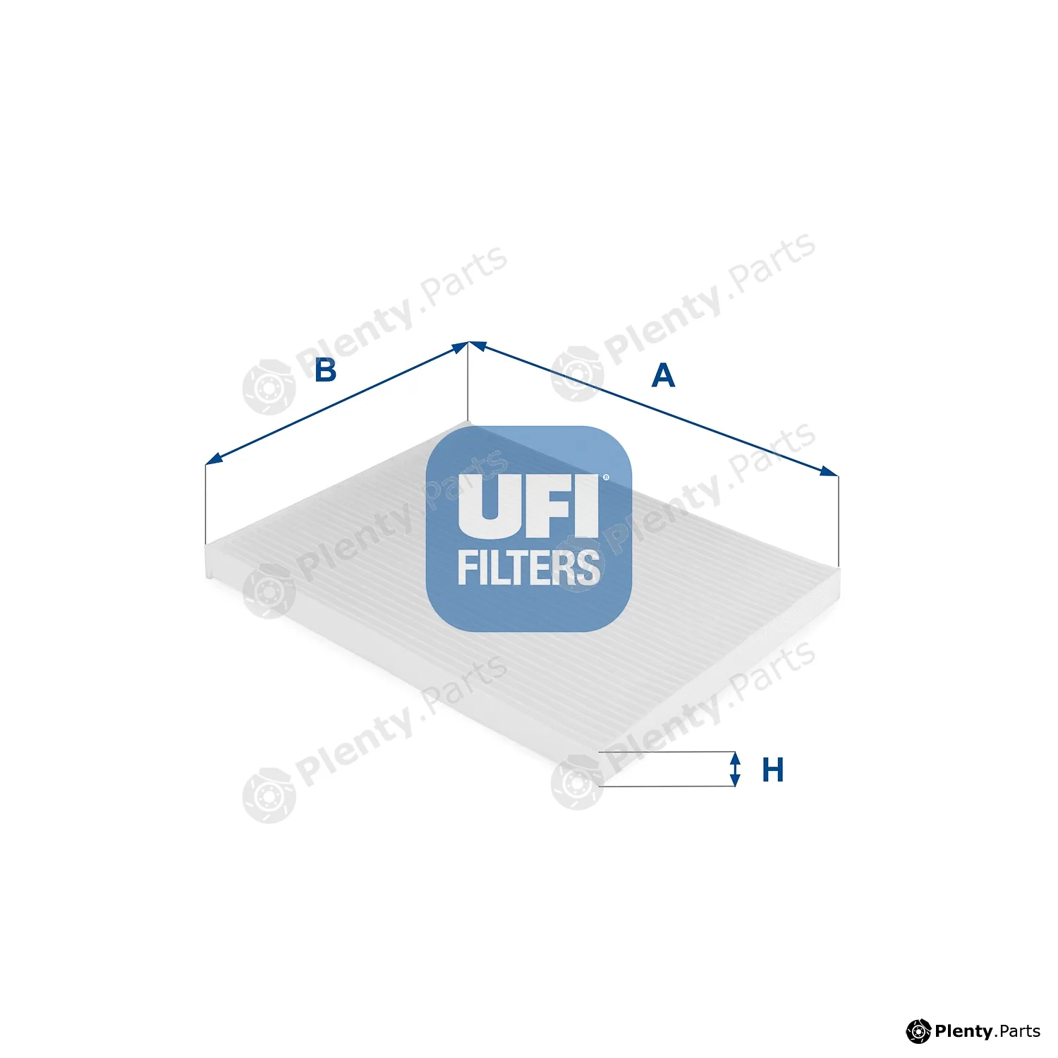 UFI 53.124.00 — Filter, cabin air