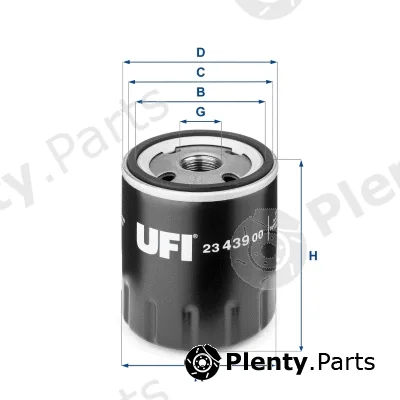 UFI 23.439.00 — Oil Filter