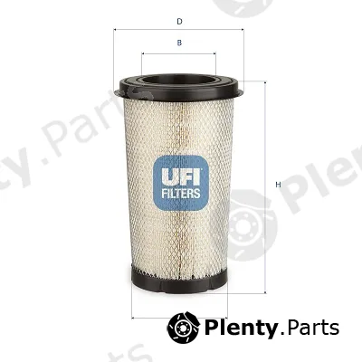 UFI 27.H71.00 — Air Filter