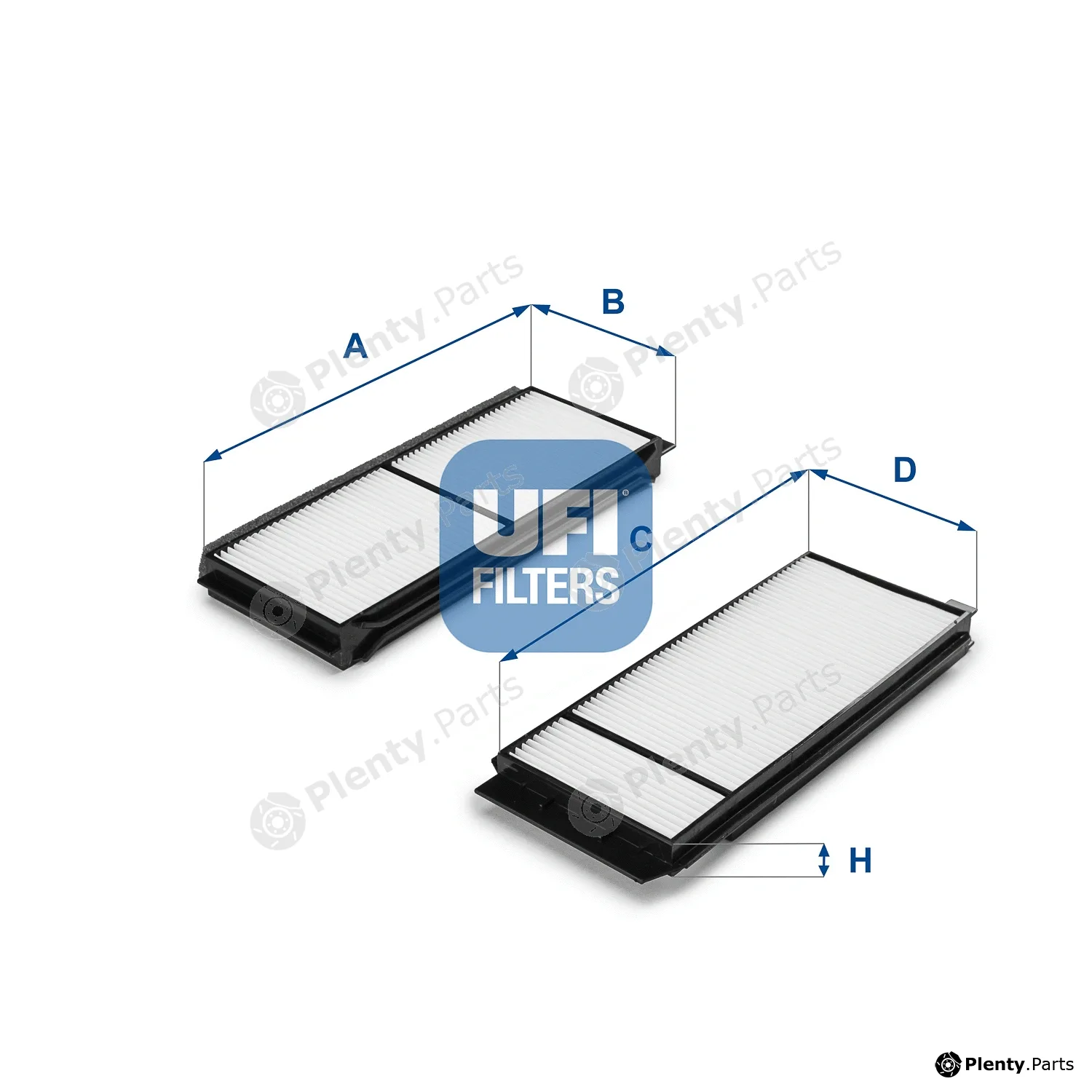 UFI 53.120.00 — Filter, cabin air