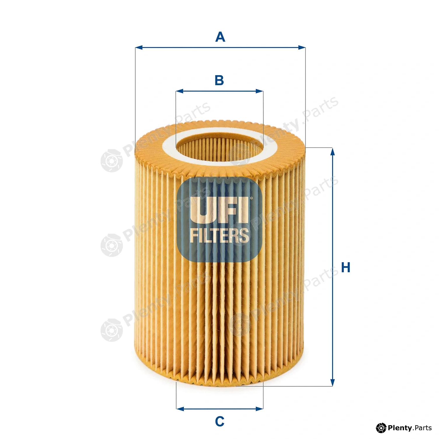 UFI 25.004.00 — Oil Filter