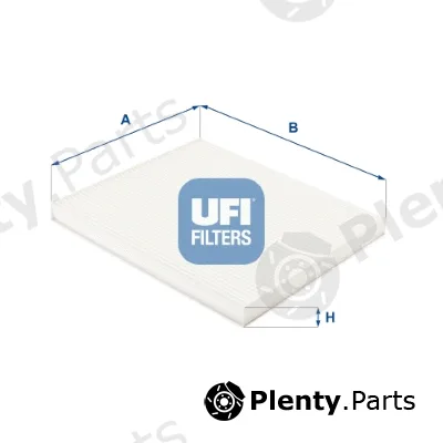 UFI 53.396.00 — Filter, cabin air
