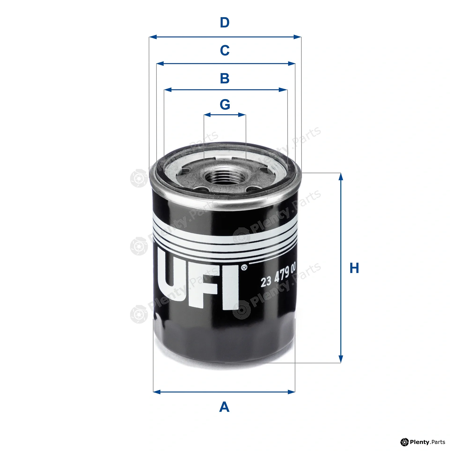 UFI 23.479.00 — Oil Filter