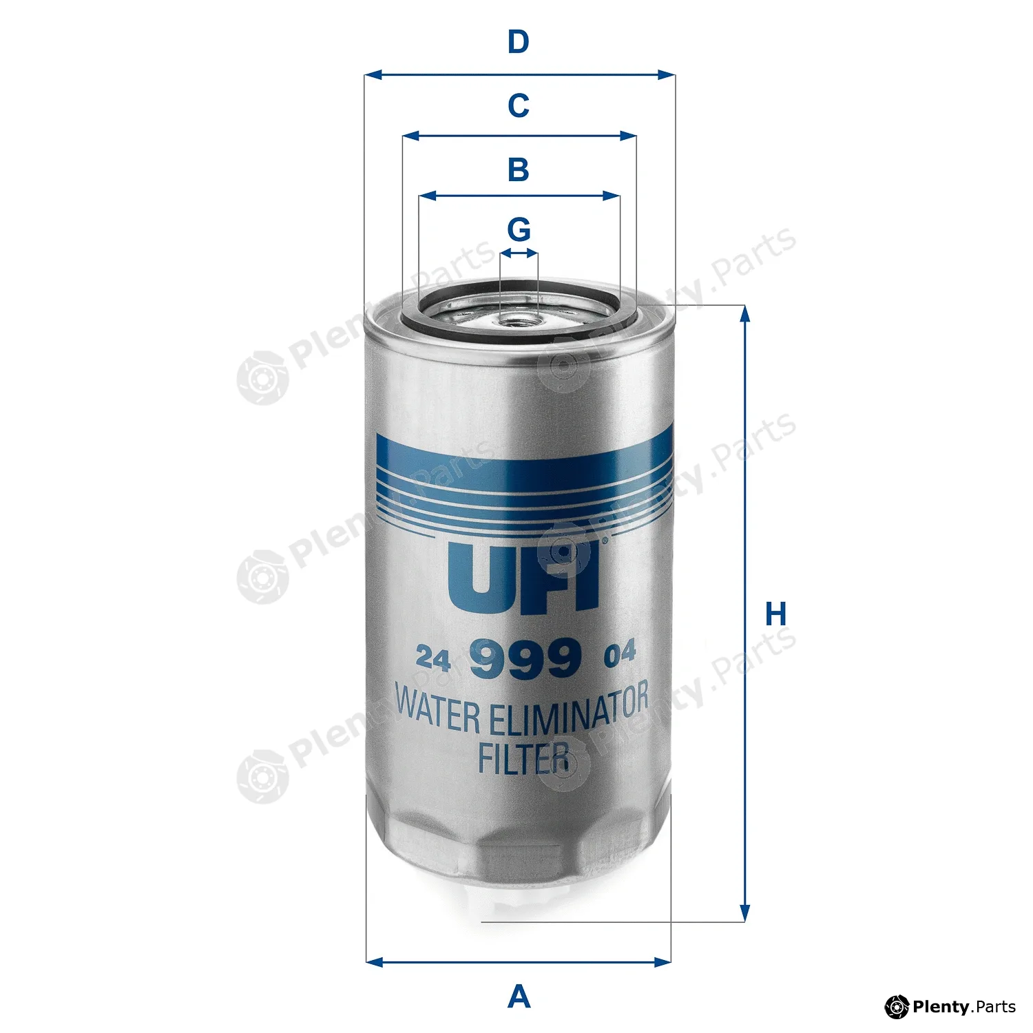UFI 24.999.04 — Fuel Filter