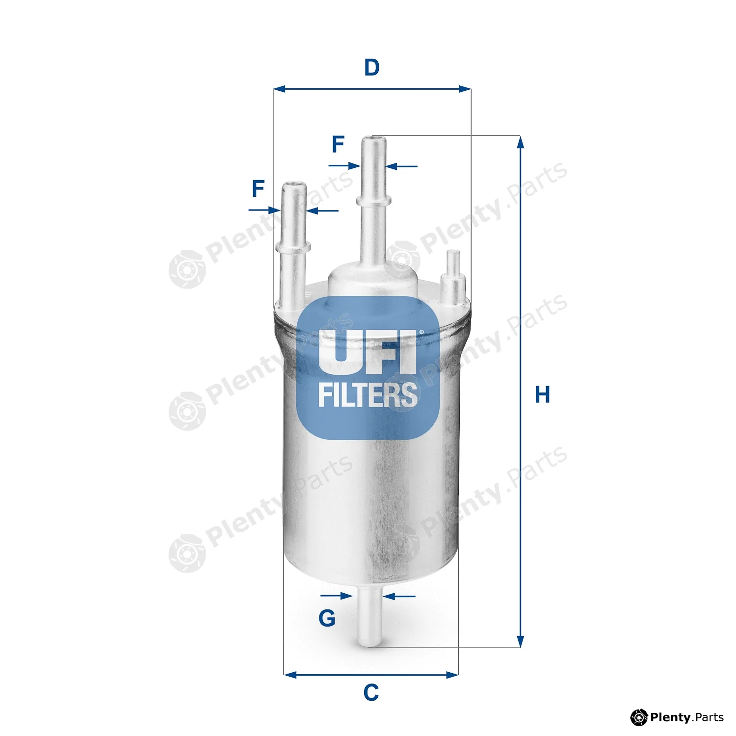 UFI 31.833.00 — Fuel Filter