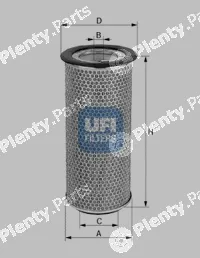 UFI 27.B80.00 — Air Filter